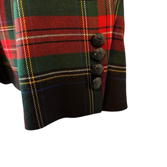 Lauren Ralph Lauren Tartan Plaid Blazer Size 10 Good Pre-Loved Condition - Picture 7 of 16